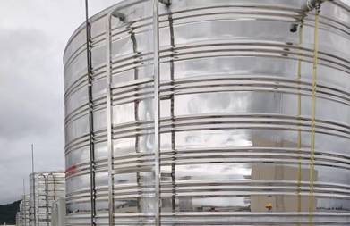 不锈钢圆形水箱